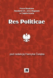 					Wyświetl Tom 8 (2016): Res Politicae
				